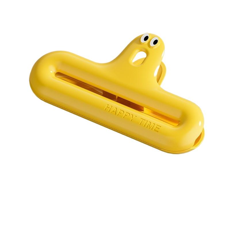 

Зажим для герметизации Влагостойкий зажим для закусок Кухонные многофункциональные герметичные фиксирующие зажимы Бытовой герметизатор для сохранения свежести жёлтый