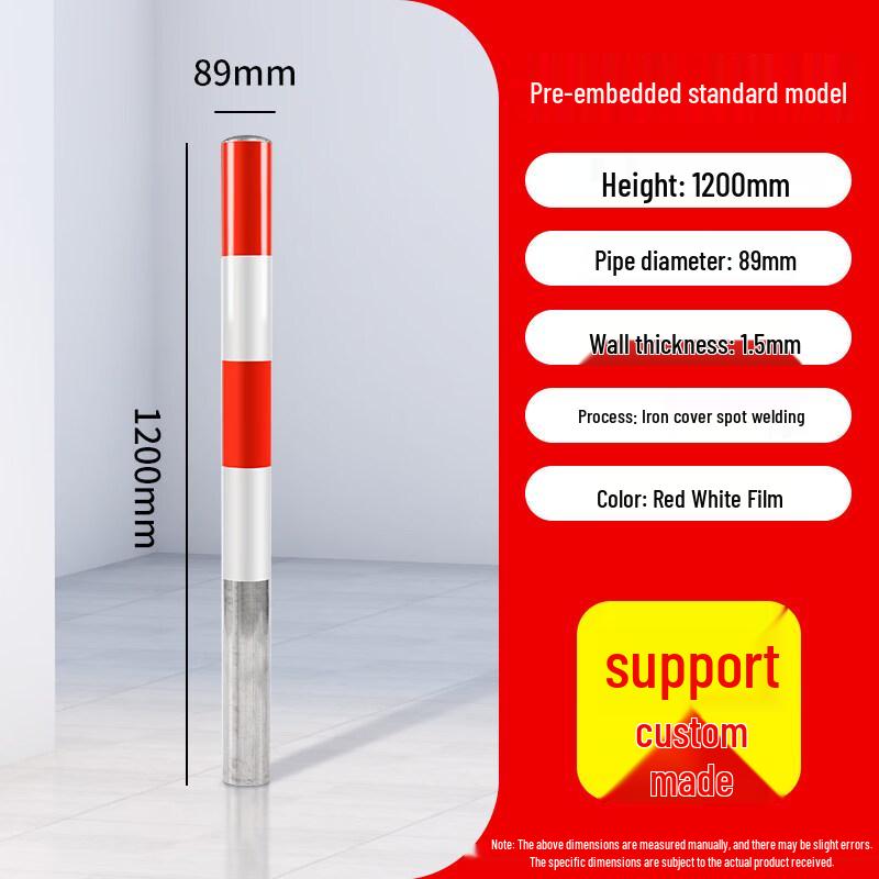 MDNG Galvanized Steel Warning Post