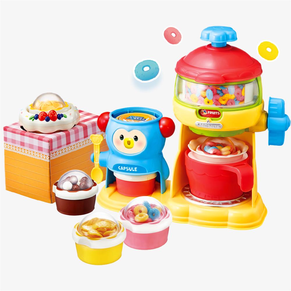 [young toys] Topping Topping Kongsuni Cereal Cafe Pretend Play Set