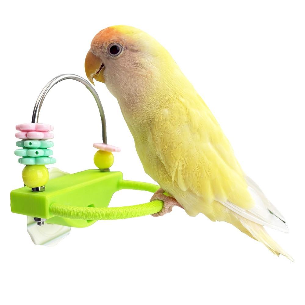 Bite Resistant Bird Perch Stand Non-slip Wear-resistant Parrot Biting Rod Colorful Decorative Paw Grinding Sticks