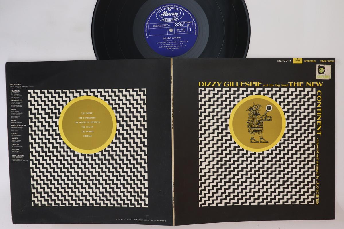 

LP Record DIZZY GILLESPIE - New Continent SMX7031 MERCURY 1965 Japan Jazz Used