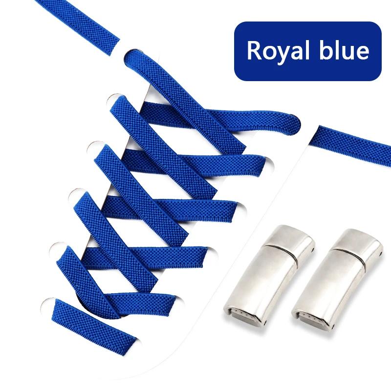 Magnetic Shoe Laces Clip Flat Elastic Stretch Laces No Tie Shoelaces Casual Sneakers Woman Men Children Shoelace Shoes Accesorie
