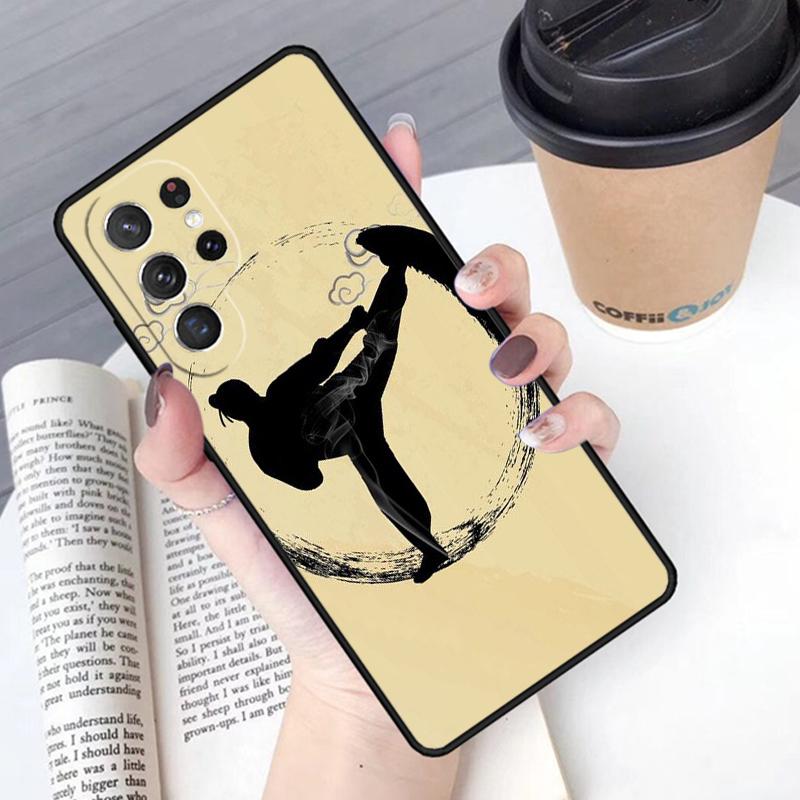 

Kungfu Taekwondo phone case Cover For Samsung Galaxy S24 S25 Ultra S21 S22 Ultra S10E Note 10 Plus Note 20 FE S23 Galaxy Note10