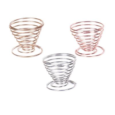 Coppette per Uova Sode in Acciaio Inossidabile Portauova Tazza da Tavolo Utensili da Cucina Stampo per Vapore per Colazione Uova in Camicia