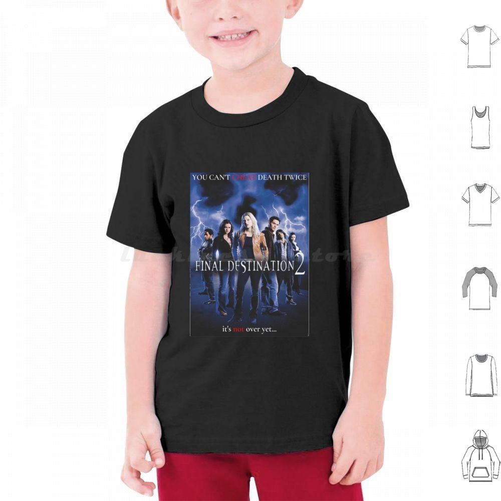 T-shirt Final Destination 2 Uomo Donna Bambini 6xl Film Final Destination Cinema Horror Suspense Final Destination 2 Avventura Paura
