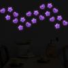Glow-In-The-Dark Switch Stickers Purple Star Green Fairy Design Self-Adhesive Removable Pvc Wall Sticker Home Decor Luminous Art
