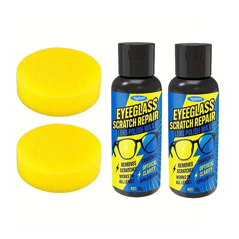 Multi-Purpose Lens Scratch Remover Cream for Glass Anti-Yellowing Polish for Scratches and Wear Non-Abrasive Optical Restoration