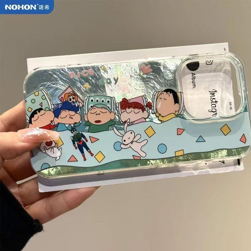 Naptime Xiaoxin Compatible iPhone 16 Pro Max Phone Case Compatible Apple 14 iPhone XR Swirl Case IMD Apple11