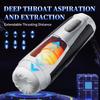 Male Automatic Telescopic Masturbation Cup Electric Retractable Heating Sucking Real Vaginal Trainer Masturbator Adult Sex Toys