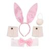 Rabbit Accessories Set Halloween Cosplay Accessories Include Rabbit Ear Headband