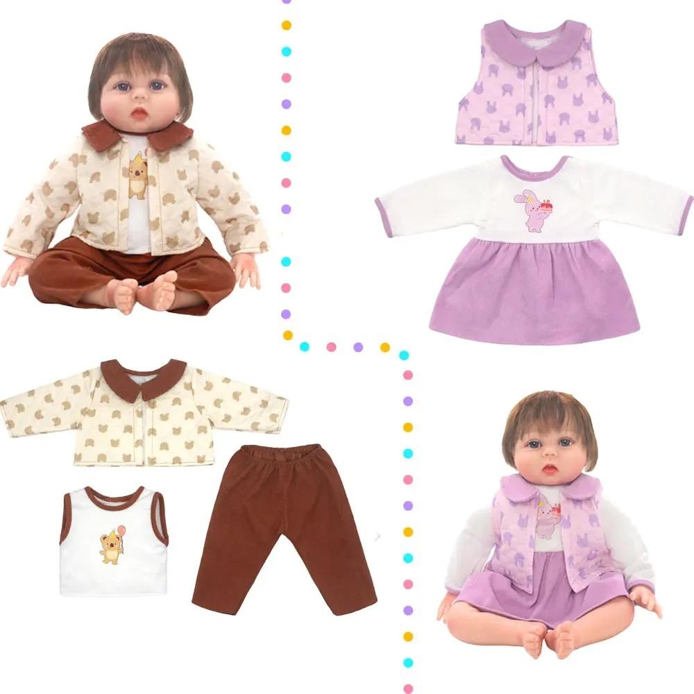 2025 Nové oblečení pro panenky pro 20-22palcové panenky Reborn 50-55cm Oblečení a doplňky pro panenky