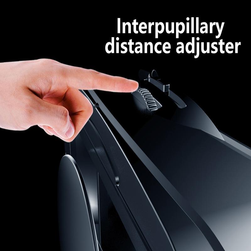 Vrg Pro Vr Virtuell Virkelighet 3d Briller Boks Stereo Hjelm Headset Med Fjernkontroll For Ios Android Vr Briller Smarttelefon