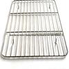 Square BBQ Grill Net: Stainless Steel Roasting Pan, Smoked Meat Grate, Baking Sheet & Oil Draining Rack for Outdoor Use