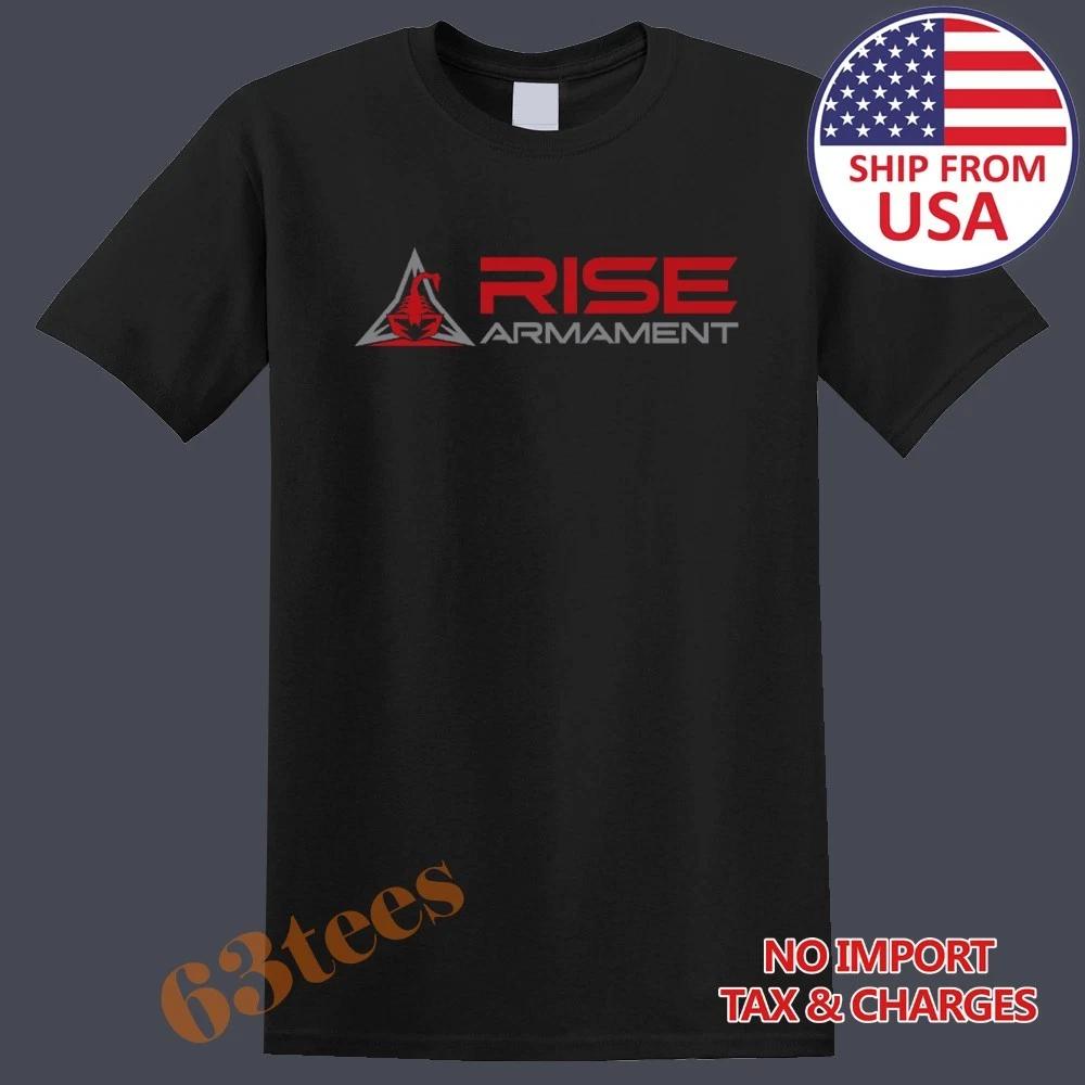 Rise Armament Guns Firearms Men s Black Size S to 5XL S
