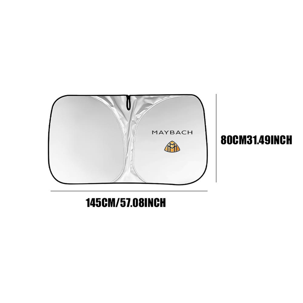1Pc Car Front Window Sunshade Shield Folding Windshield UV Block Cover For Mercedes Benz A C S Class W211 GLC GLE CLA AMG