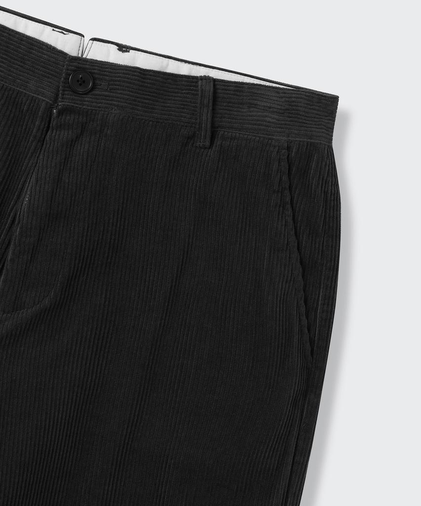 MUSINSA STANDARD [City Workers] 8W Corduroy Tapered Pants [Dark Grey]