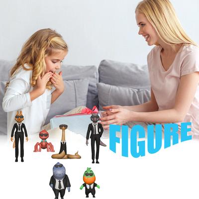 Non-movable Doll Collection Version Scale Doll Desktop Ornaments