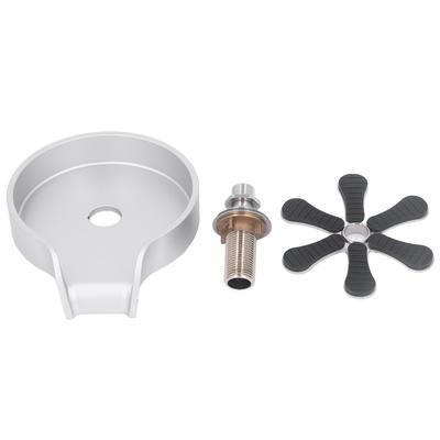 Sciacquatore per bicchieri per lavello da cucina, lavabicchieri a 6 lame, base in ABS, rubinetto sciacquabicchieri per casa, ristorante