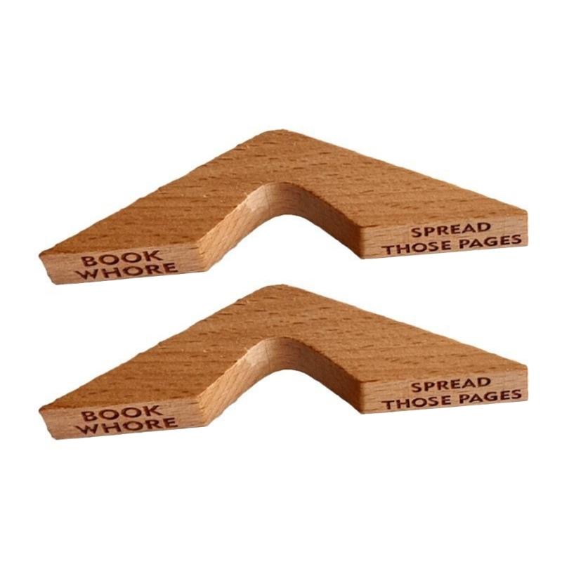 

Thumb Finger Page Holder Wood Book Page Holder Wood Book Page Mark Wood Bookmarks for Book Lover Student Teacher Reading