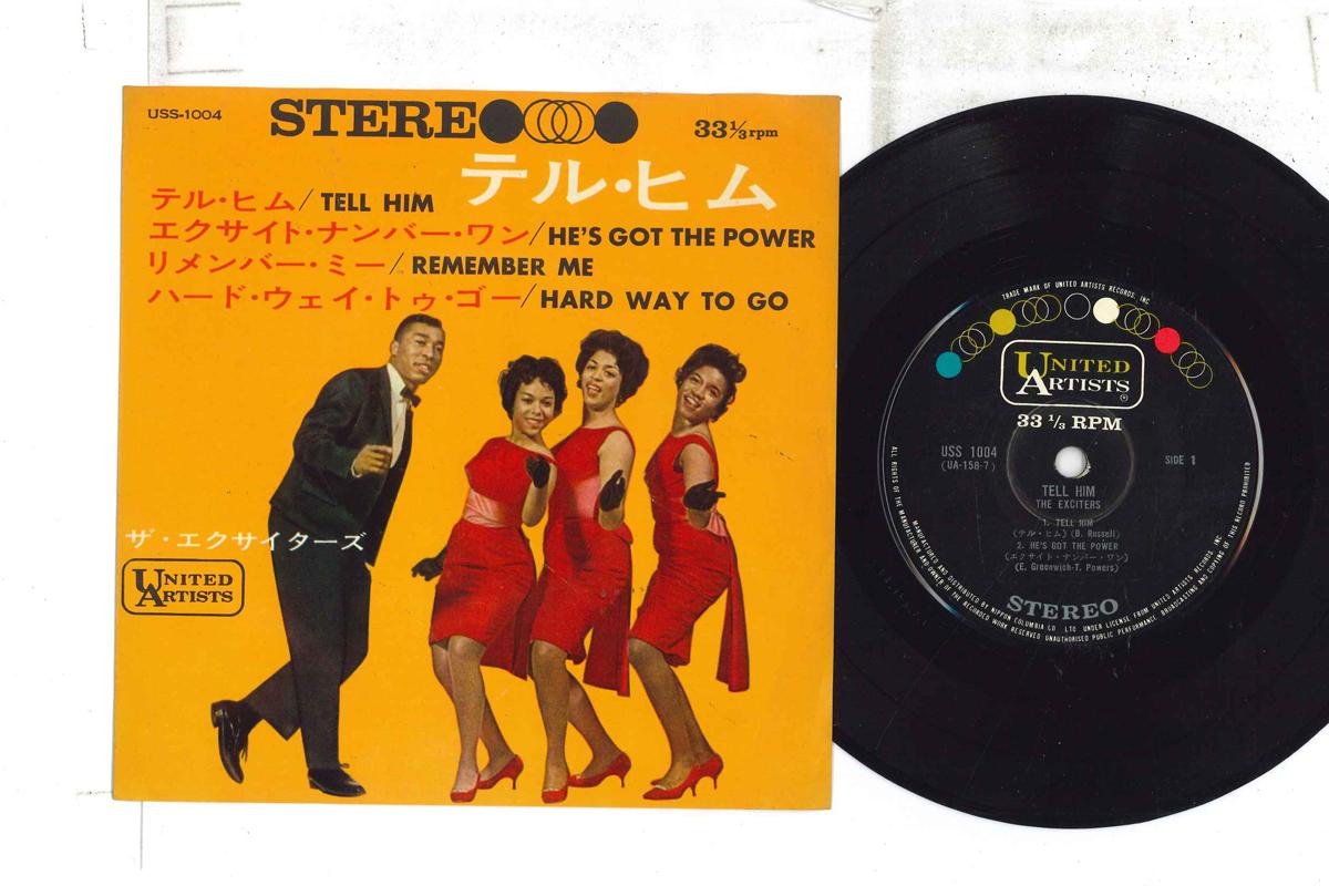 

7inch Record EXCITERS - Tell Him USS1004 UNITED ARTISTS 1963 Japan Soul/Funk Used