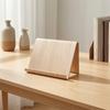 Supporto per Tablet in Legno Antiscivolo Universale per Cellulare e Tablet Robusto Montaggio da Scrivania per Ufficio Domestico Accessori per Tablet