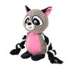 1pc Cartoon Animal Dog Toy Cute Plush Puppy Chew Pet Squeak Knot Toy Cartoon Rabbit Monkey