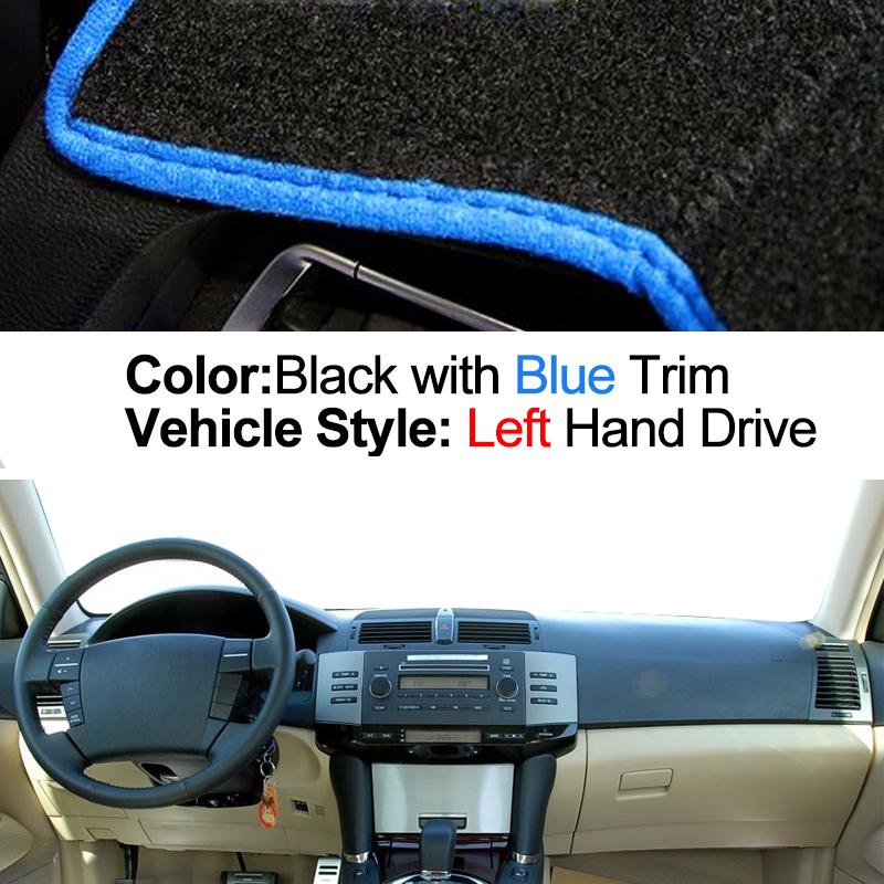 Car Dashboard Cover Dash Mat Carpet Cape For Toyota MARK X 2004 - 2009 Reiz 2005 - 2009 Auto Sun Shade Anti-Sun UV Anti-dirty