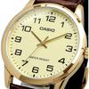 Casio MTP-V001GL-9B Analog Quartz Men's Watch Gold Cream Yellow Casual Style