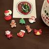Christmas Themed Magnetic Fridge Stickers - Santa and Snowman Patterns