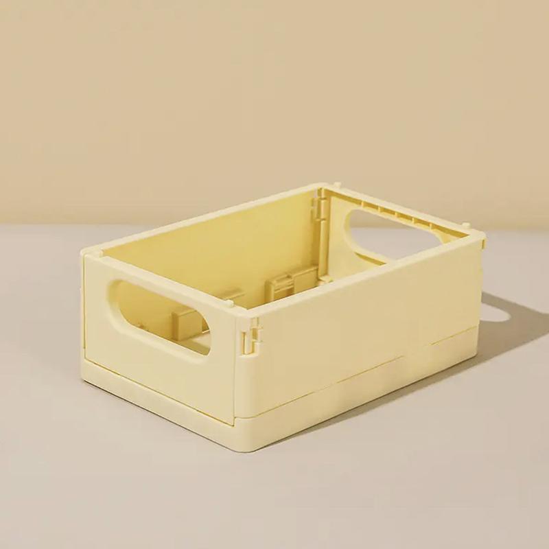 Dormitory Desktop Storage Box Book Snack Toy Storage Basket Simple And Foldable Storage Box Miscellaneous Items Storage Basket S