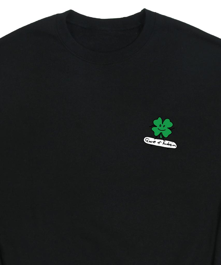 GRAVER [Unisex] Clover Board Sweatshirt_Black