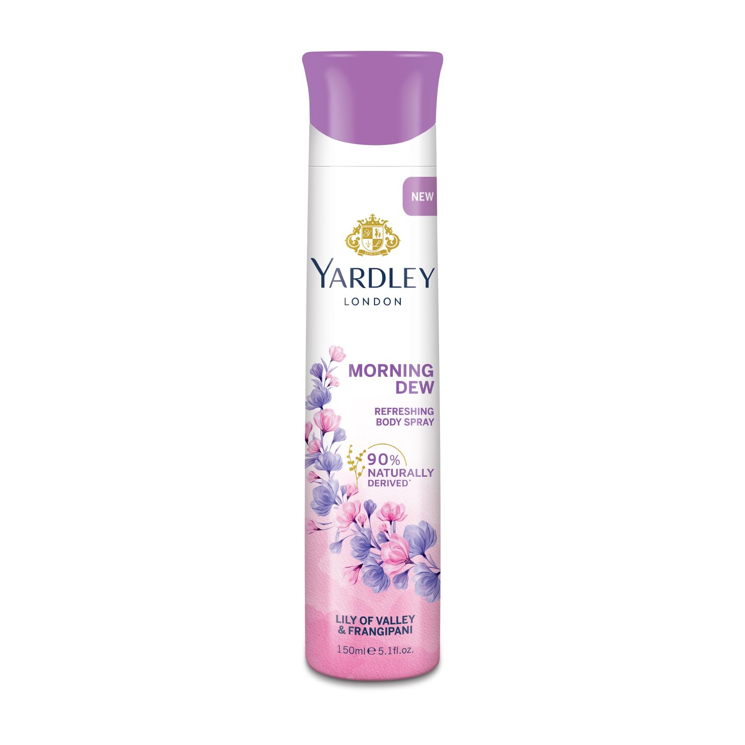 

Yardley London Освежающий дезодорант-спрей Morning Dew для женщин 150 мл Цветочный Аромат Свежесть на Весь День
