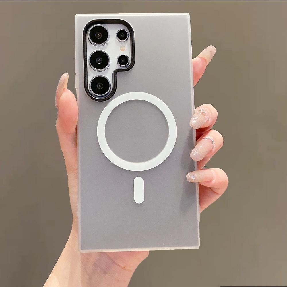 

Желейный Магнитный Чехол для Samsung Galaxy S25 Edge FE S24 S23 Plus Ultra S22 A05S A56 A54 A25 A35 A55 A15 A17 A07 A06 A36 A26 A16 Galaxy S23+ чёрный