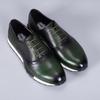 Fashion Luxury Mens Sneakers Genuine Leather Lace-Up Comfortable Oxford Vintage Casual Shoes for Men Outdoor Walking Flat Footwear