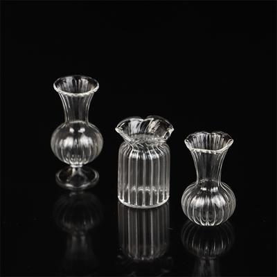 Grazioso mini vaso di vetro per piante, terrario idroponico, arte vegetale, vaso da tavolo idroponico, artigianato in vetro trasparente, fai da te, bottiglia per aromaterapia