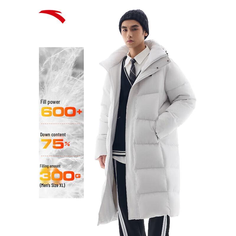 Anta Unisex Warm Down Parka Jacket L