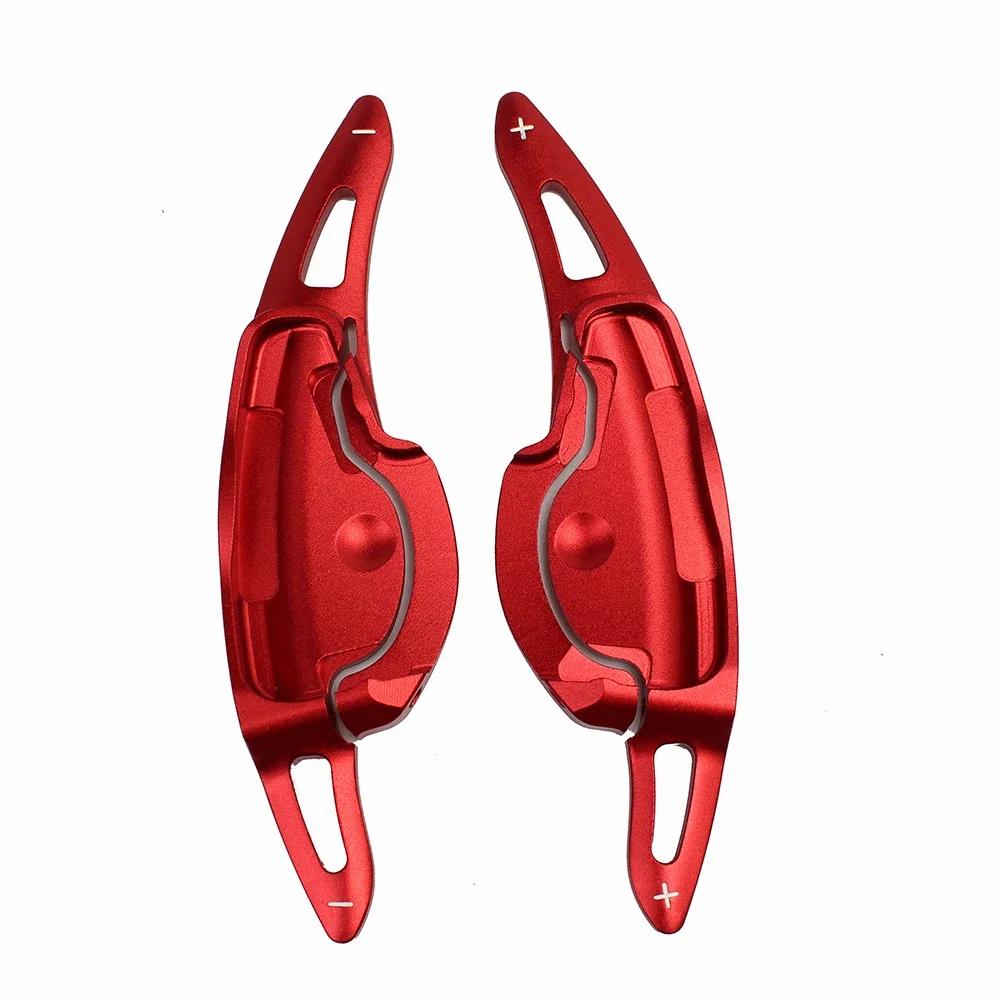 

Наклейки-удлинители подрулевых лепестков переключения передач DSG для Hyundai Santafe TM Palisade LX2 2018-2025 Автоаксессуары красный