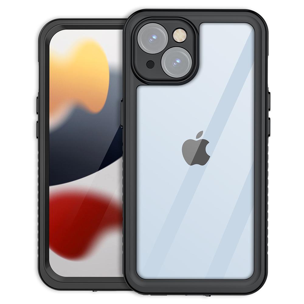 REDPEPPER FS Series for iPhone 15 Full Body Sandproof Case Clear Back Panel IP68 Waterproof Phone Cover