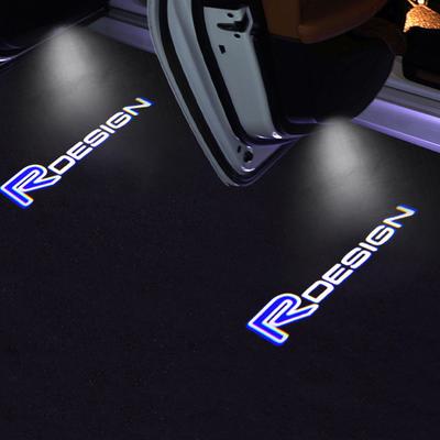 2X For S60 S80 S90 V60 V40 XC60 XC90 XC40 LED Car Door Welcome Ghost Shadow Logo Projector Light Interior Auto Accessories