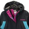 Columbia Nylon jacket M Black Waterproof Outdoor Women Used