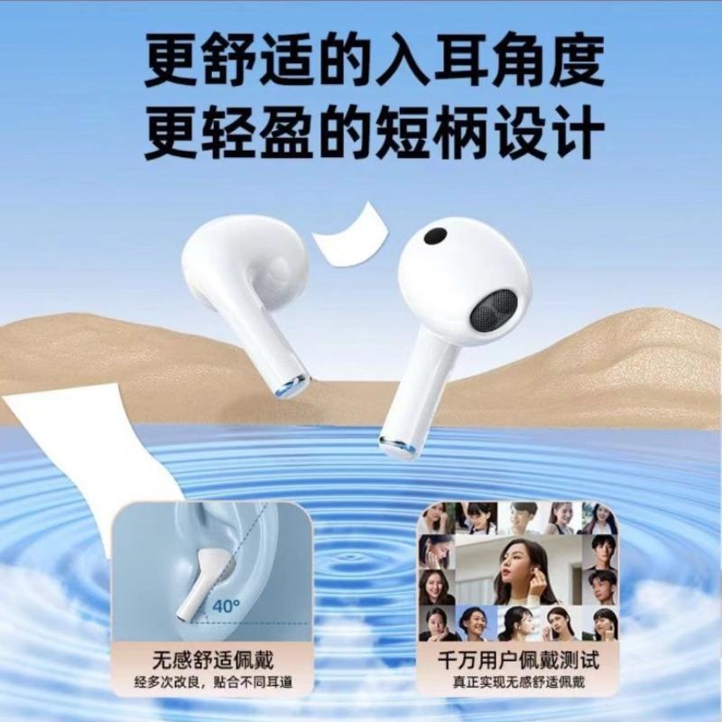 New wireless bluetooth headset binaural digital display. Touch noise reduction music sports headset