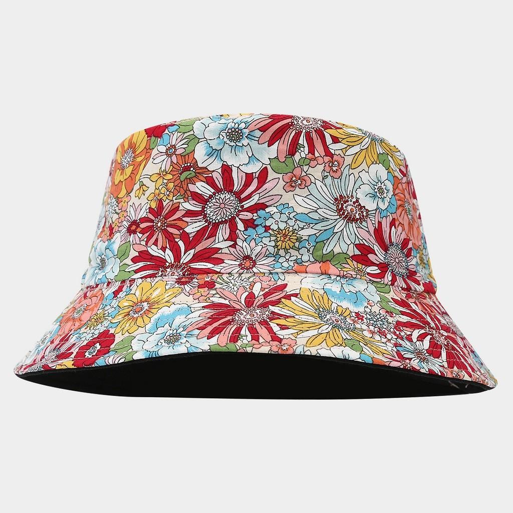 Outdoor Cotton Printed Wide Brim Fisherman Hat For Sun Protection And Breathability