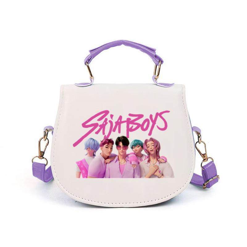 Kpop Animation Cartoon Printing Korean Version Of The Trend Handbag Multi-Function Portable Shoulder Messenger Bag