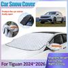 For Volkswagen Tiguan L 2024 2025 2026 MK3 Auto Snow Shield Anti-Icing Snow Winter Sunshield Front Windshield Cars Accessories