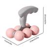 Spine Relaxation Neck Massager Roller Portable Cervical Spine Massager Muscle Rolling Ball  Body