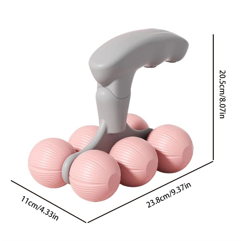 Spine Relaxation Neck Massager Roller Portable Cervical Spine Massager Muscle Rolling Ball  Body