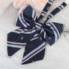 Jk Japanese Plaid Korean Version Of Collar Flower Graduate Female Collar Flower College Wind Streamer Jk Bow Shirt Accessories Sailor Suit