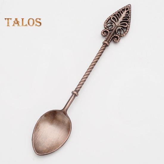 Coffee Spoon Multifunctional Stirring Vintage Exquisite Non-stick Dessert Spoon Household Supplies