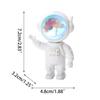 Astronaut Sunset Projector Light Keychain Women Purse Handbags Charm Keychain