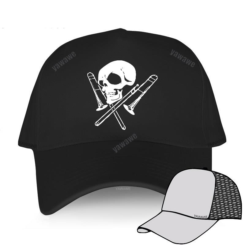 Neue Ankunft Solide Baseball Caps Männer sommer Atmungsaktive Golf Hut Schädel Und Posaune Teens Mode Marke Kappe weibliche freizeit Hüte